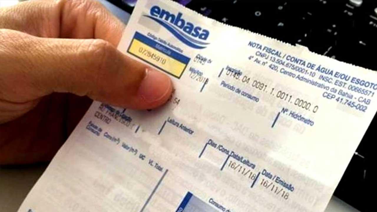 PREPARA O BOLSO: Embasa consegue reajuste e conta de água vai ficar mais cara