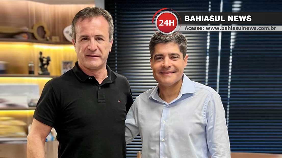 LUIGI SE REÚNE COM ACM NETO EM SALVADOR