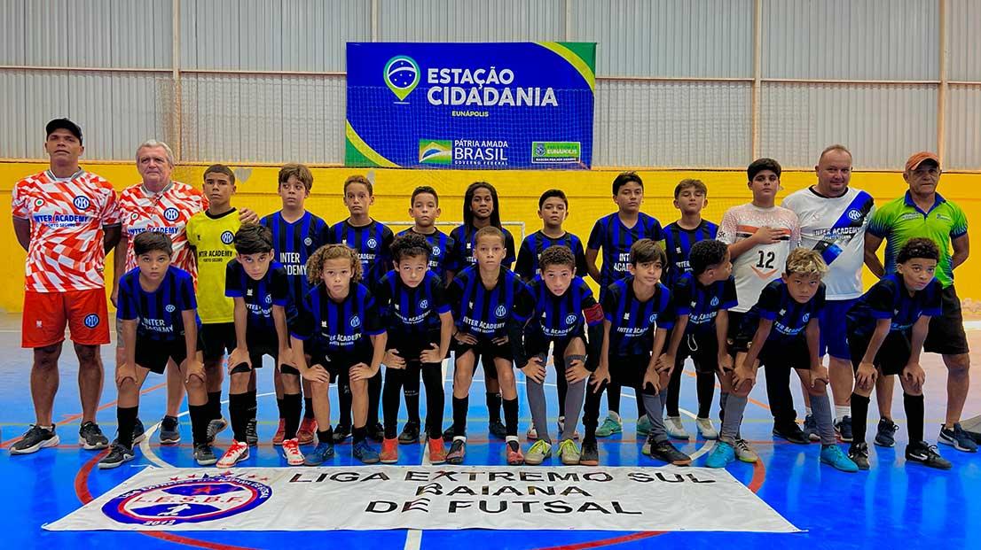 Escolinha Inter Academy Porto Seguro conquista mais um título em Eunápolis