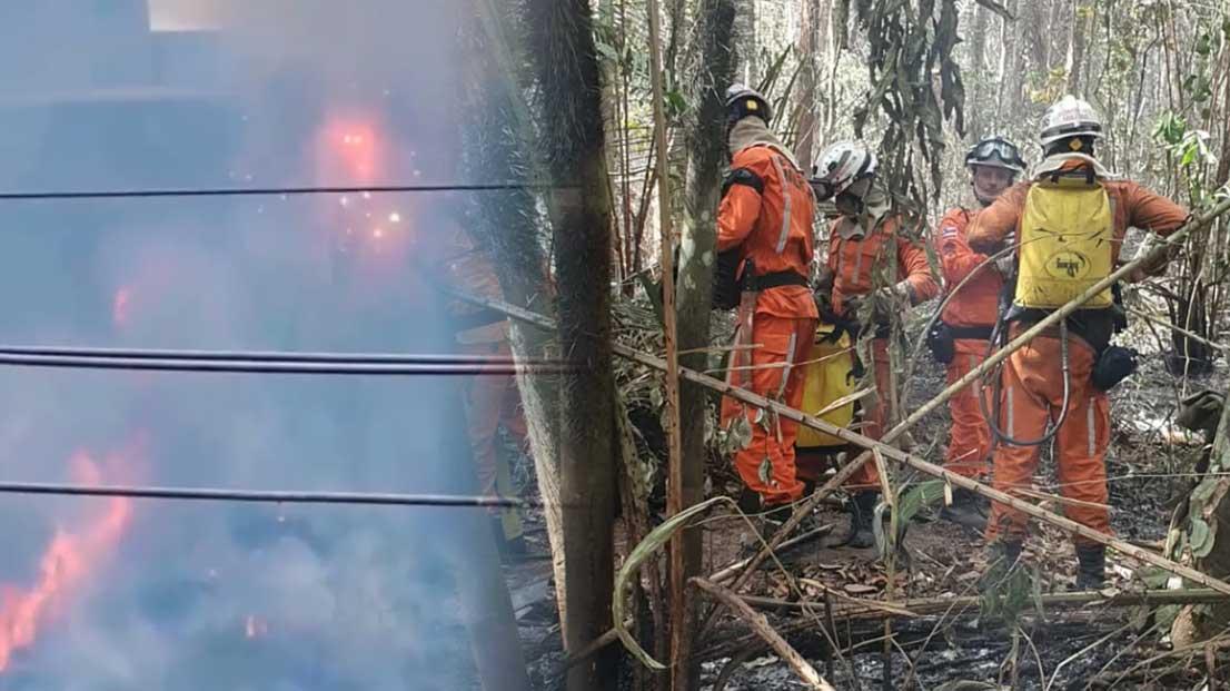 Incêndio atinge fábrica de fogos de artifícios na Bahia e causa pânico em moradores