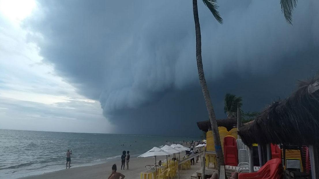 Inmet emite alertas de chuvas intensas em Porto Seguro, Cabrália,Belmonte e outras cidades