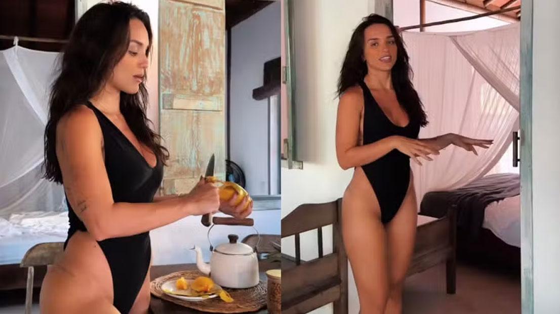 Rafa Kalimann compartilha sua rotina de verão em Caraíva