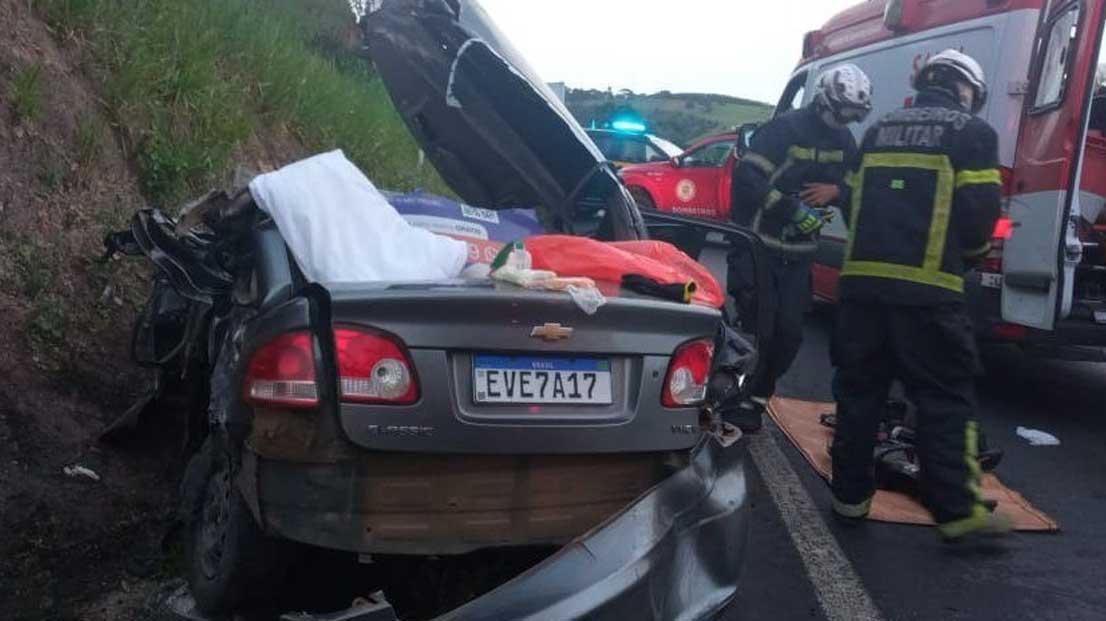 Jornalista Estevão Silva editor do Guarananet se envolve em grave acidente na BR-101