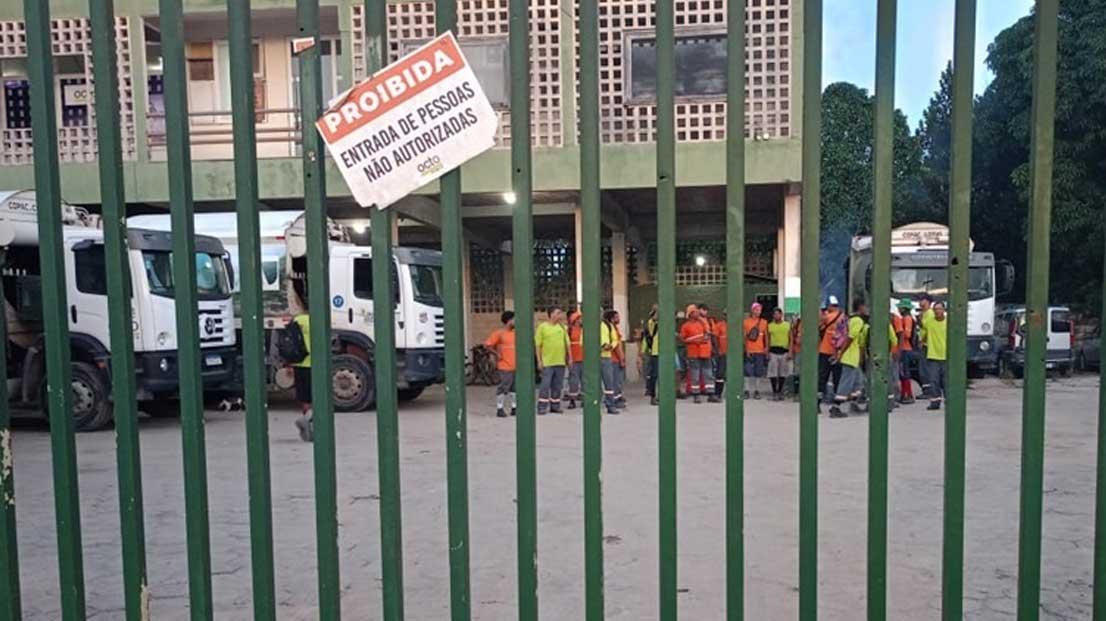 Porto Seguro no lixo: coleta de lixo é paralisada por falta de pagamento