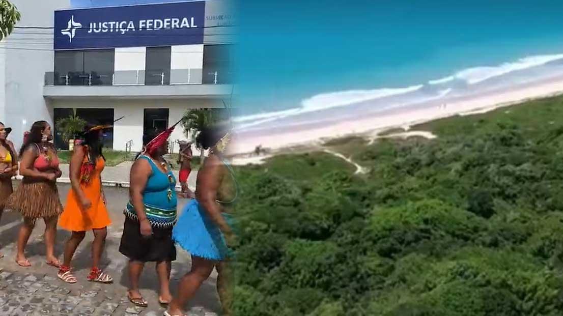 Pataxós tentam evitar leilão de área avaliada em R$90 milhões em Trancoso