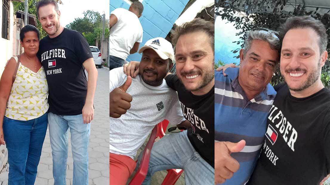 Vereador Dr. Anderson visita obras em Porto Seguro e atende demandas dos bairros