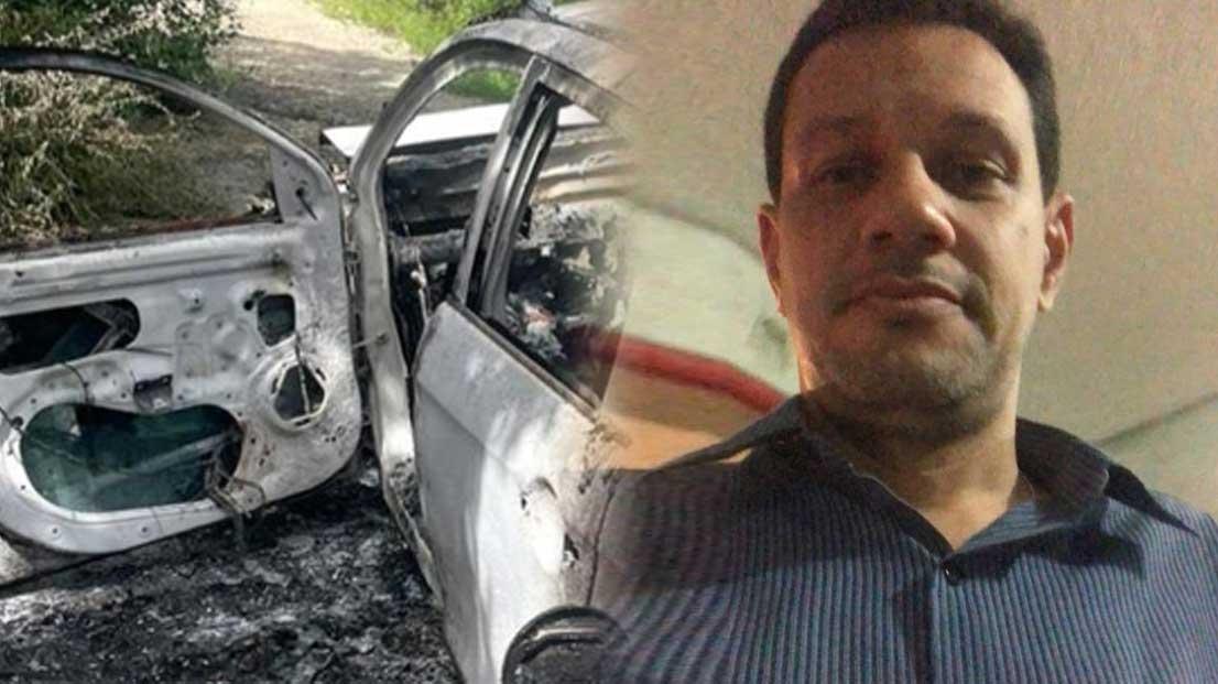 Ex-secretário municipal de Belmonte é sequestrado e tem carro incendiado em zona rural