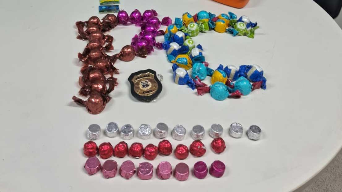 Mulher é presa em Trancoso com trufas recheadas com drogas