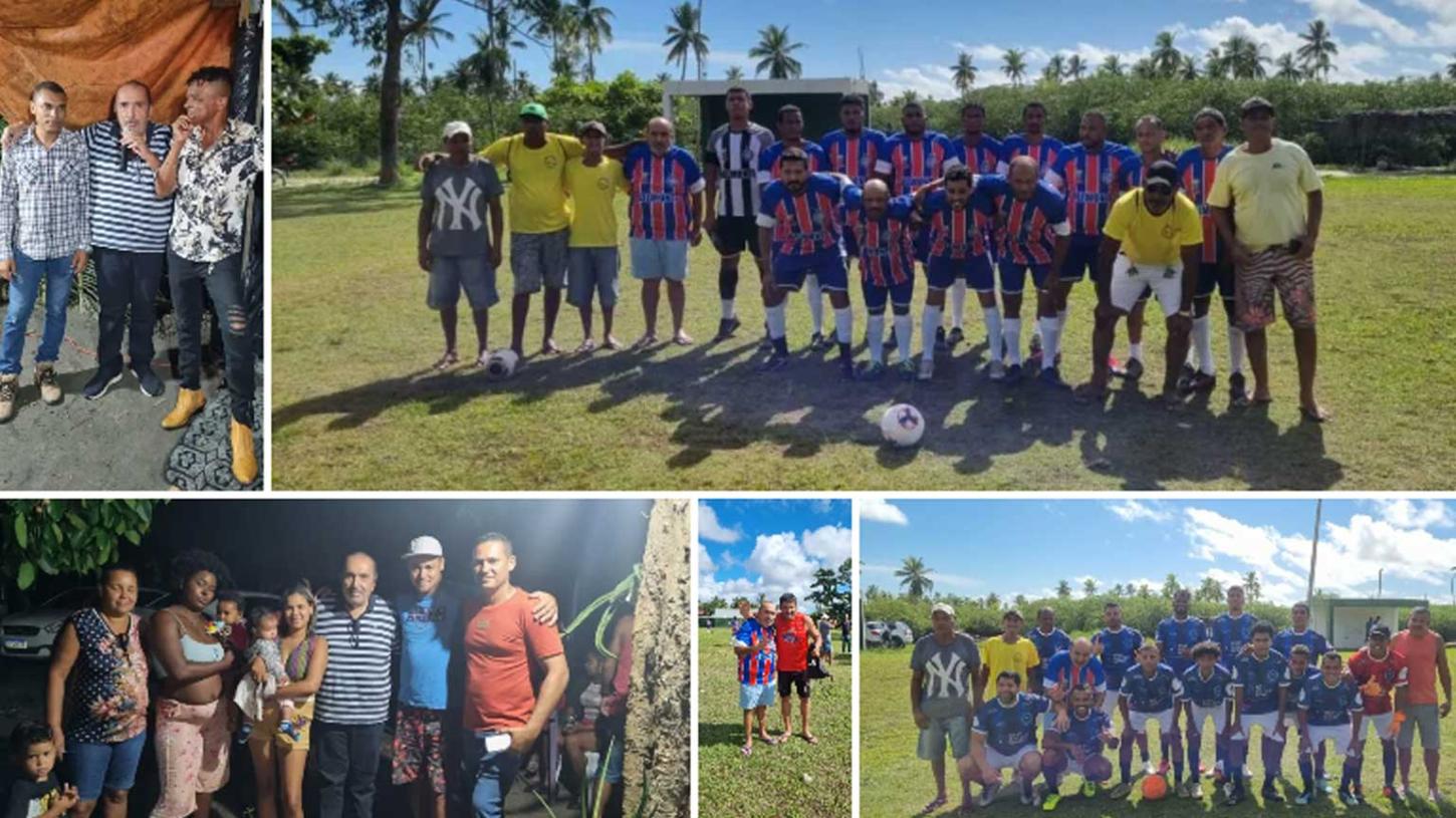 Pré-candidato a prefeito de Belmonte intensifica agenda no município em visita ao povoado de Ubú