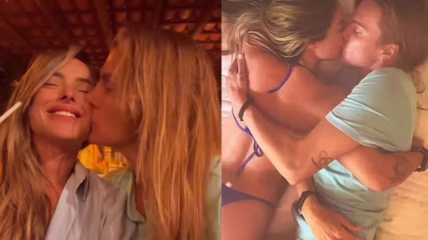 Campeã olímpica e ex-BBB curtem férias em cenário paradisíaco de Caraíva