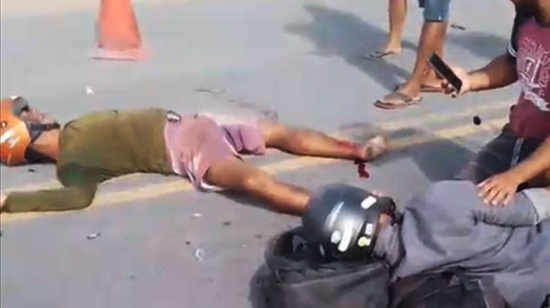 Colisão frontal entre motociclistas deixa um morto e outro ferido em Santa Cruz Cabrália
