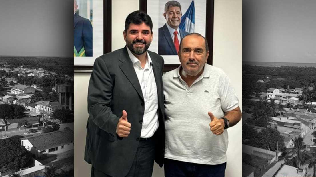 Prefeito eleito pede retomada de obras paradas e melhorias na infraestrutura de Belmonte durante encontro com chefe de gabinete do Governador