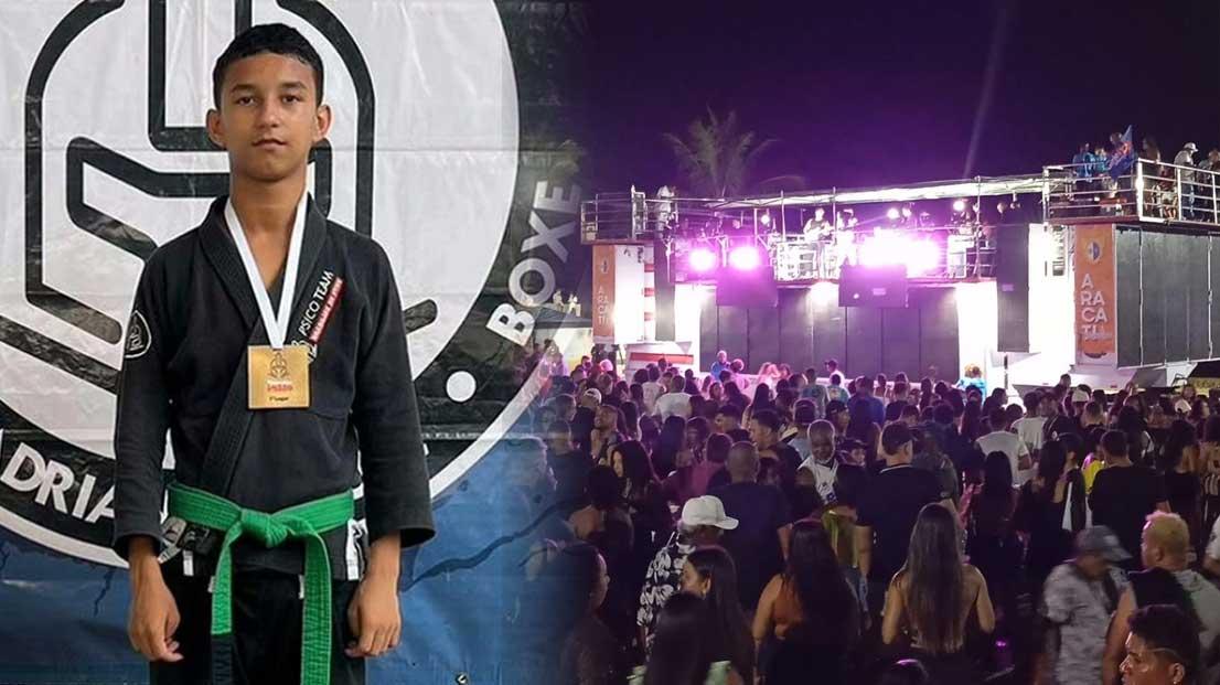 Troca de tiros em festa da vitória da Girley Lage deixa adolescente morto em Santa Cruz Cabrália