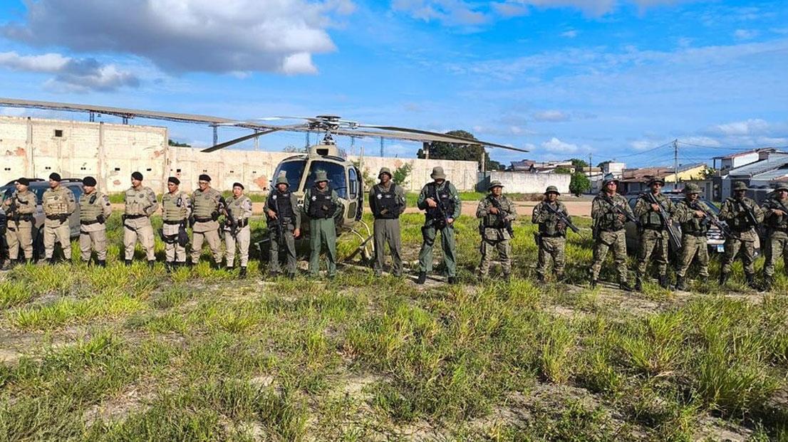Vídeo: Ação conjunta das forças de segurança intensifica buscas por foragidos do presídio de Eunápolis; confira