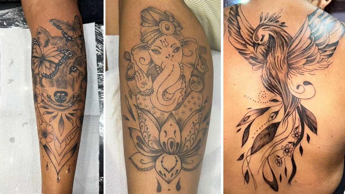 Thais Tattoo: Transformando sua pele em arte com traços finos e coberturas perfeitas em Santa Cruz Cabrália