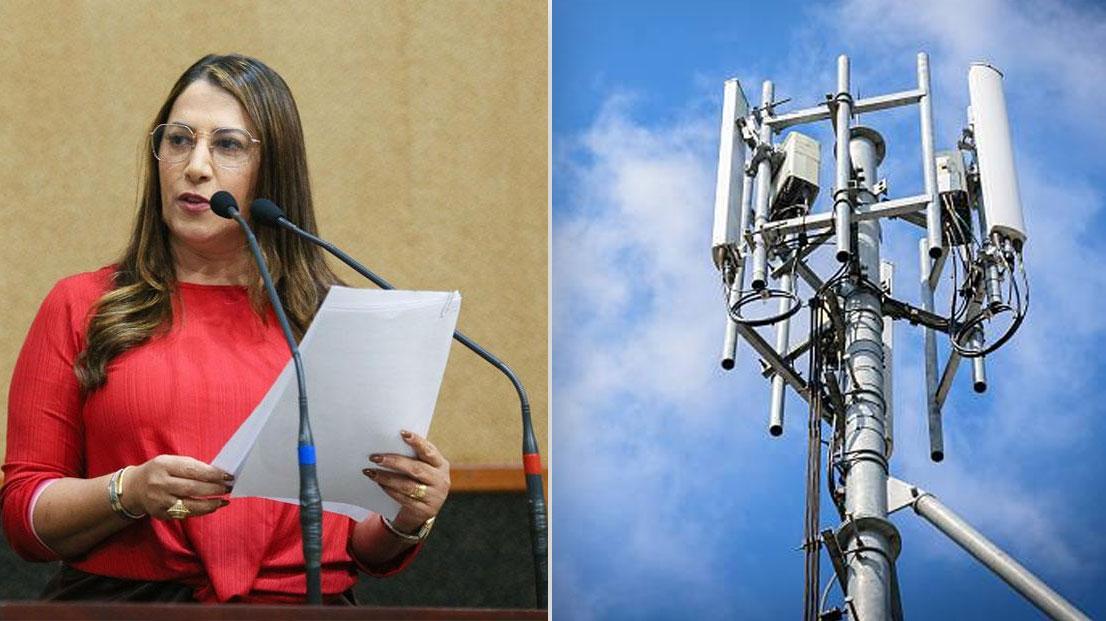 Cláudia Oliveira solicita cobertura de telefonia para distritos do Sul da Bahia; confira as regiões