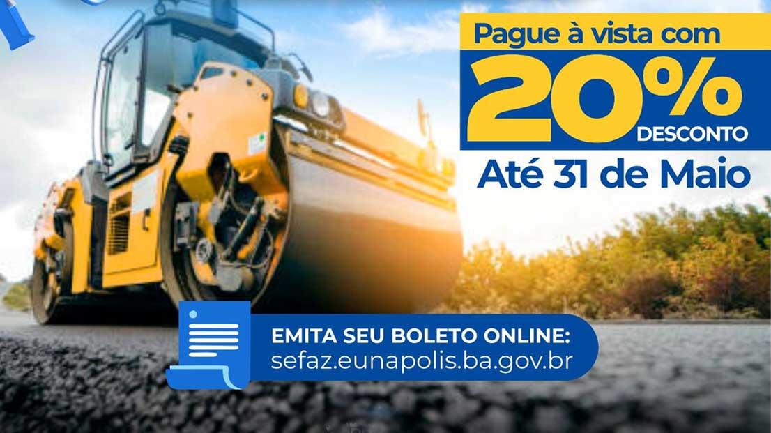 IPTU 2025: Prefeitura prorroga prazo com desconto de 20% para pagamento em cota única