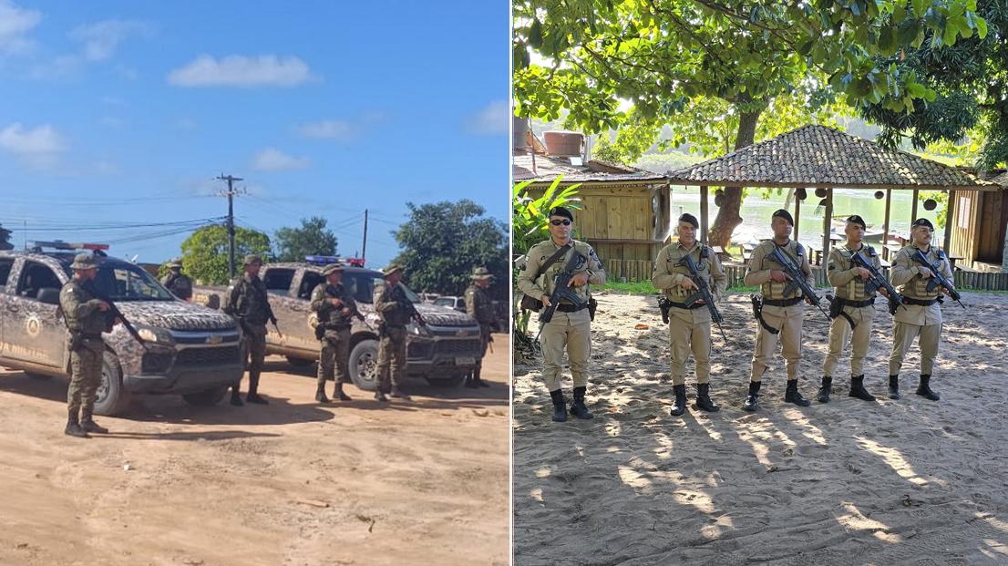 Polícia Militar intensifica patrulhas em Caraíva após tentativa frustrada de toque de recolher; confira