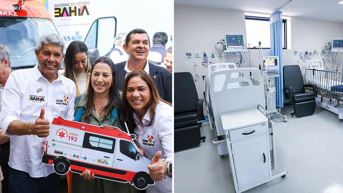 Deputada Cláudia Oliveira participa da entrega de nova ambulância para Eunápolis e celebra avanços na saúde da Bahia