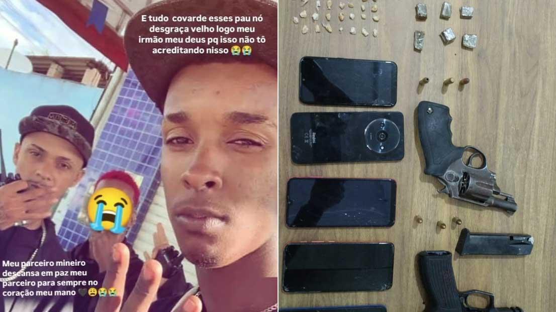 Dois indivíduos são mortos em confronto com a polícia militar na Vila Vitória; veja
