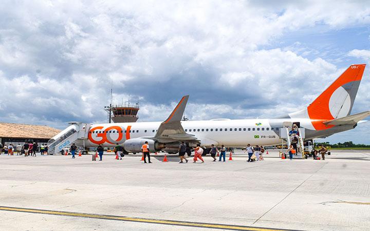 Com crescimento de 14% na movimentação e 177 voos extras, Aeroporto Internacional de Porto Seguro espera receber 249 mil viajantes no mês de dezembro
