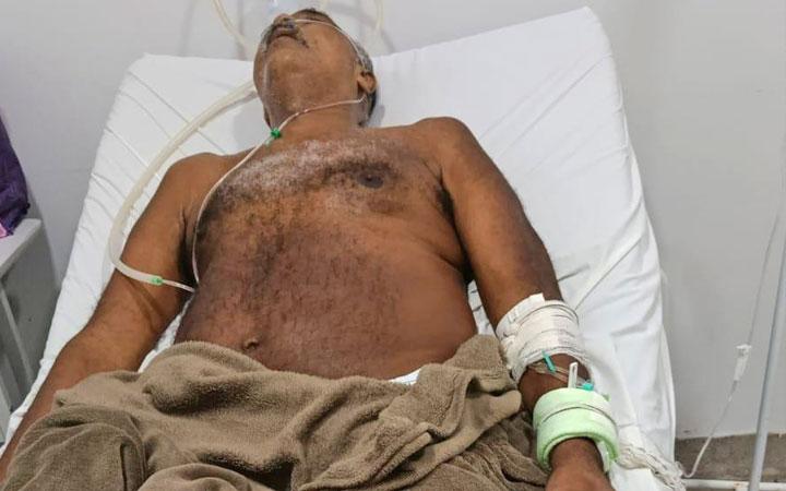  Idoso de 65 anos em estado crítico na UPA de Arraial D'Ajuda, familiares denunciam descaso da Secretaria de Saúde de Porto Seguro  