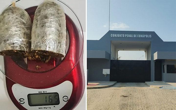 Mulher tenta entrar com maconha nas partes íntimas no Presídio de Eunápolis; Veja
