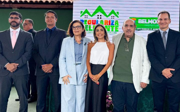 Cartório de Registro de Imóveis de Belmonte protagoniza entrega de títulos da REURB e garante segurança jurídica a famílias; Confira