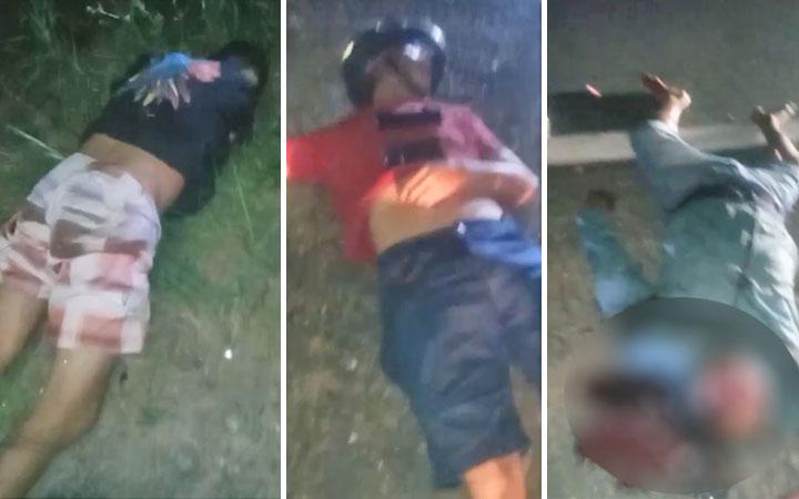 Colisão entre duas motocicletas deixa três mortos na BR-367 entre Vera Cruz e Eunápolis; Veja vídeo