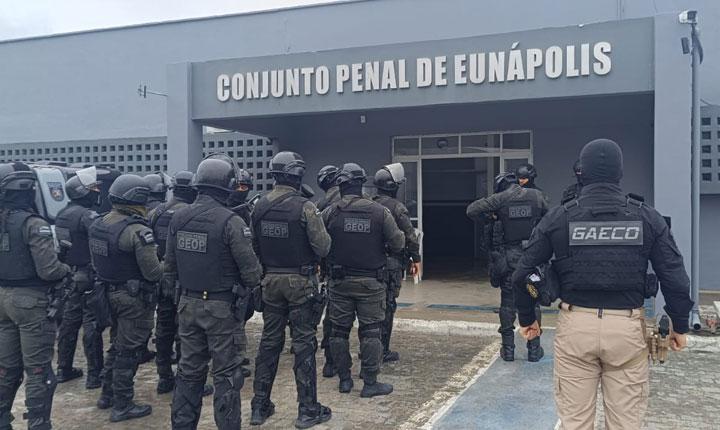 Eunápolis está entre cidades com maior pressão no sistema prisional da Bahia; Secretário anuncia ampliação vagas