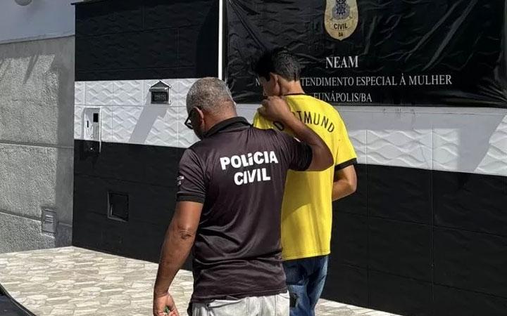Polícia Civil da Bahia prende suspeito de abuso sexual contra criança de 9 anos em Eunápolis; Veja vídeo