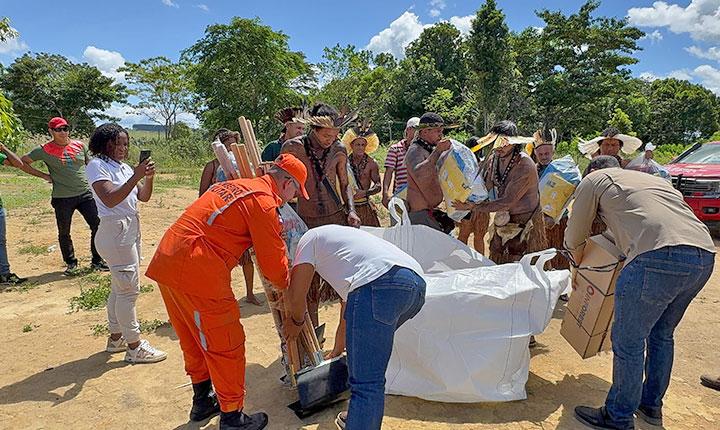 Bahia Sem Fogo entrega equipamentos a brigadas indígenas e reforça prevenção em Eunápolis, Belmonte, Porto Seguro e Santa Cruz Cabrália; Confira