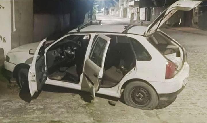 CIPE/Mata Atlântica apreende drogas, munições e veículo após perseguição em Santa Cruz Cabrália