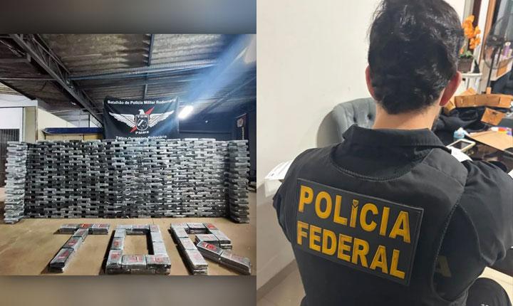 Policia federal cumpre mandados em Porto Seguro, na Bahia, e mais três estados após apreensão de mais de R$ 40 milhões em cocaína