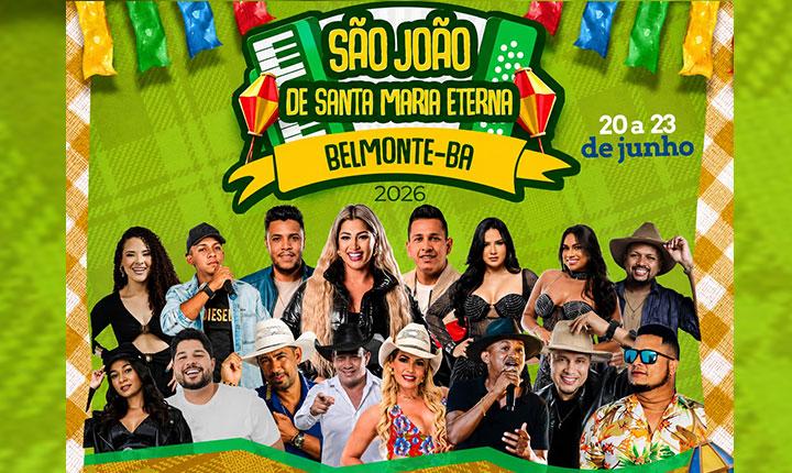 Com foco nos distritos, tradicionais festas de São João começa neste sábado (20) em Belmonte