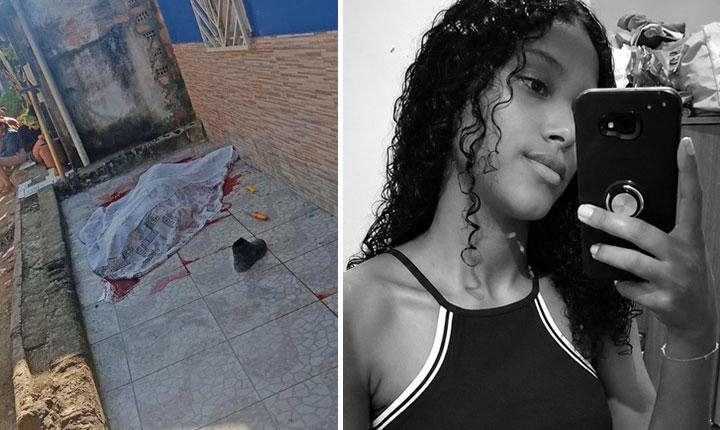 Jovem de 26 assassinada pelo ao sair para trabalhar em Eunápolis; Ex-companheiro foi preso em Itabela; Veja as imagens
