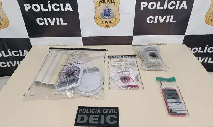 Mulher é presa com maconha e polícia descobre imóvel usado pelo tráfico em Itabela