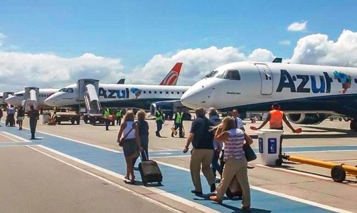 Nordeste supera 7 milhões de passageiros pela primeira vez com Salvador e Porto Seguro entre os destaques