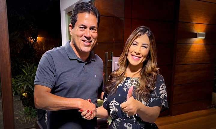 Cláudia Oliveira recebe apoio do ex-prefeito de Alcobaça, Léo Brito e fortalece alianças no Extremo Sul