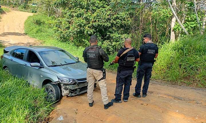 Polícia Civil recupera veículo horas após assalto violento contra motorista de aplicativo em Porto Seguro