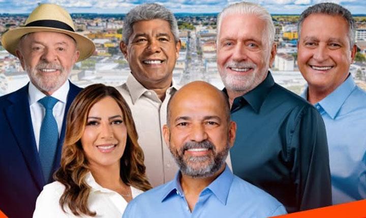 Grande Caravana de Jerônimo e Lula chega a Eunápolis nesta sexta para caminhada com Robério e Cláudia Oliveira