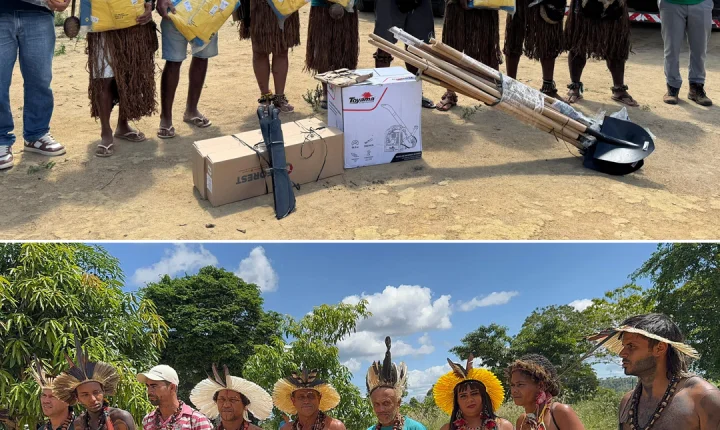 Bahia Sem Fogo entrega equipamentos a brigadas indígenas e reforça prevenção em Eunápolis, Belmonte, Porto Seguro e Santa Cruz Cabrália; Confira 