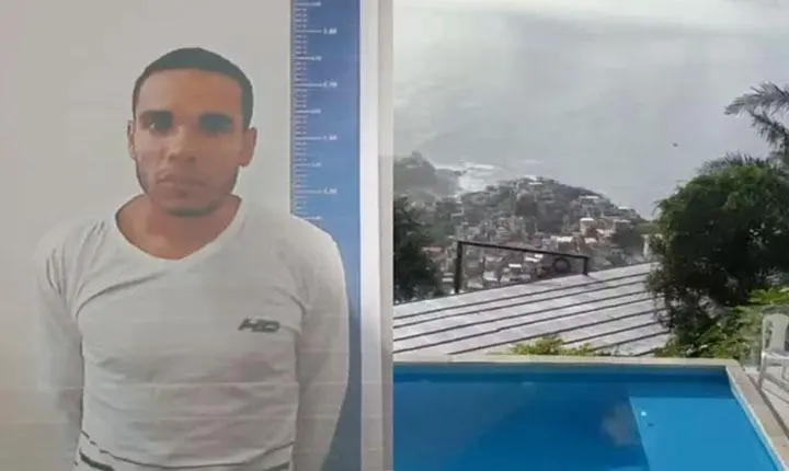 Casa com piscina de borda infinita e vista para o mar, servia de refúgio para 