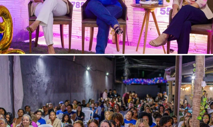 Cláudia Oliveira reúne centenas de mulheres em Porto Seguro em encontro de diálogo e fortalecimento feminino