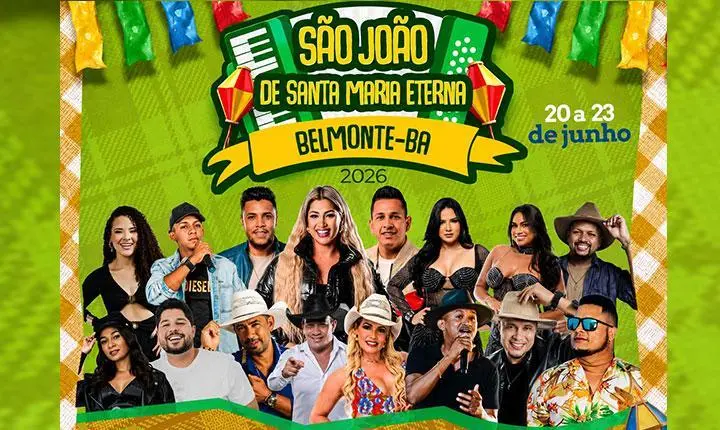 Com foco nos distritos, tradicionais festas de São João começa neste sábado (20) em Belmonte