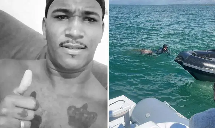 Corpo de pescador desaparecido após cair no mar é encontrado em Porto Seguro; Veja as imagens