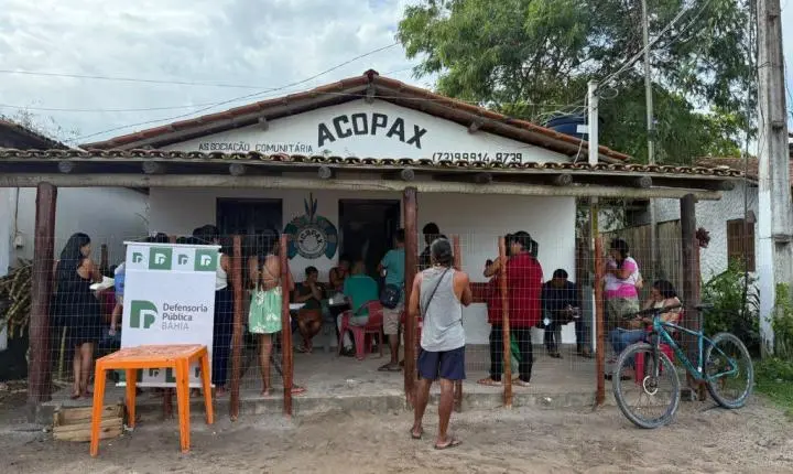 Defensoria Pública leva atendimento jurídico à Aldeia Xandó, em Caraíva