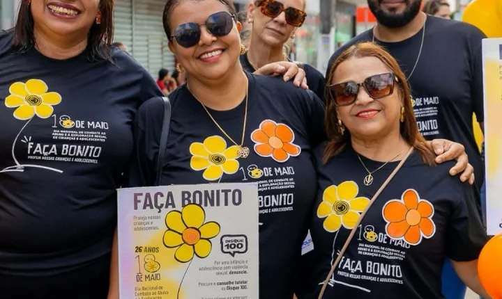 Eunápolis une forças em caminhada de combate ao abuso e à exploração sexual de crianças e adolescentes