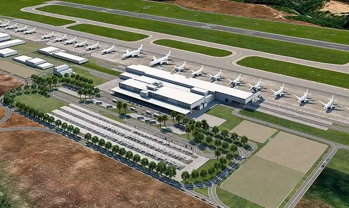 Governo da Bahia remodela projeto do novo Aeroporto Internacional que será construído em Santa Cruz Cabrália