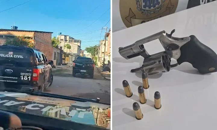 Homem é preso por posse ilegal de arma de fogo em Porto Seguro